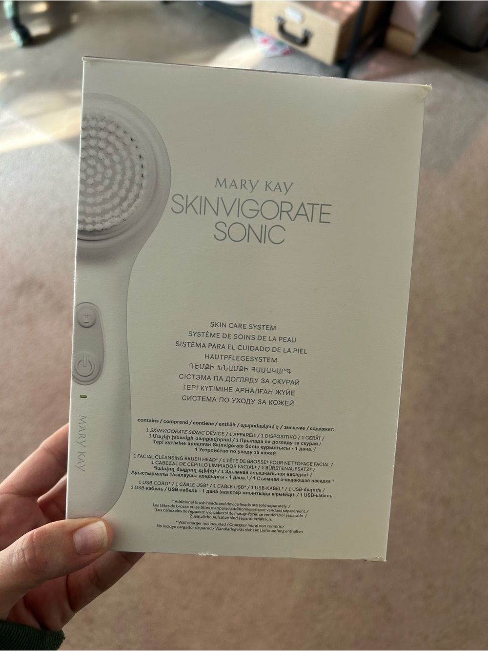 Mary Kay Skinvigorate Sonic Facial Cleansing Device - White